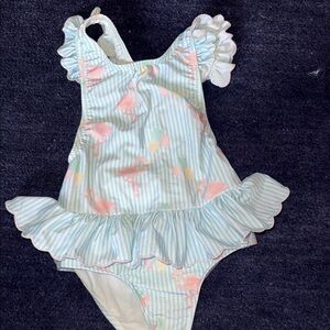 Sal & Pimenta girls flamingo swimsuit
Size 7 
NWOT